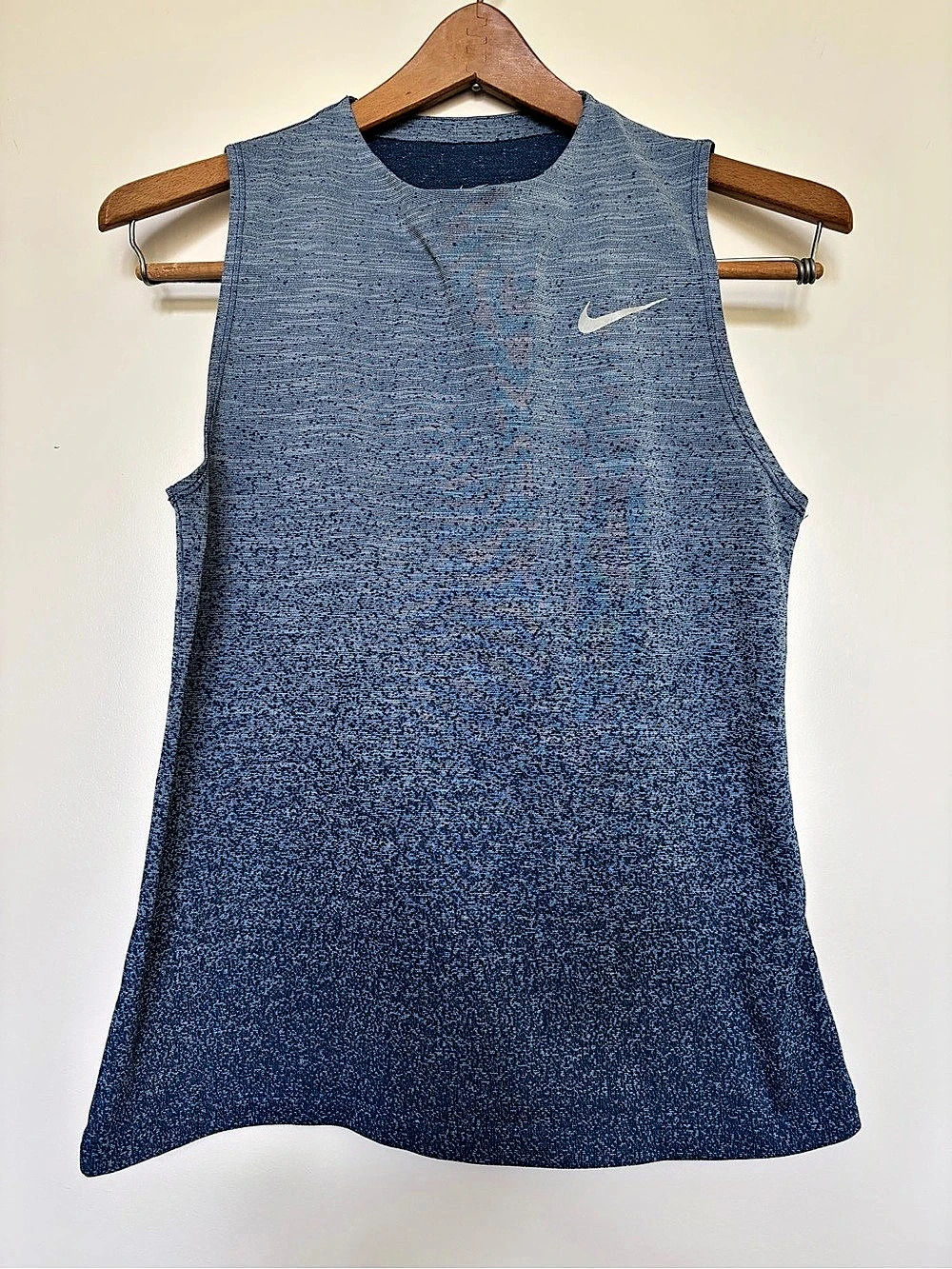 Nike Dri-FIT Athletic Tank Top Blue Medium Like New